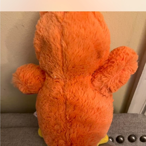 Orange and Yellow Plush Duck Toy - Picture 5 of 5